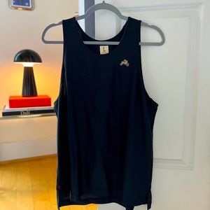 Tracksmith ‘Van Cortlandt’ Running Singlet — Large, Black